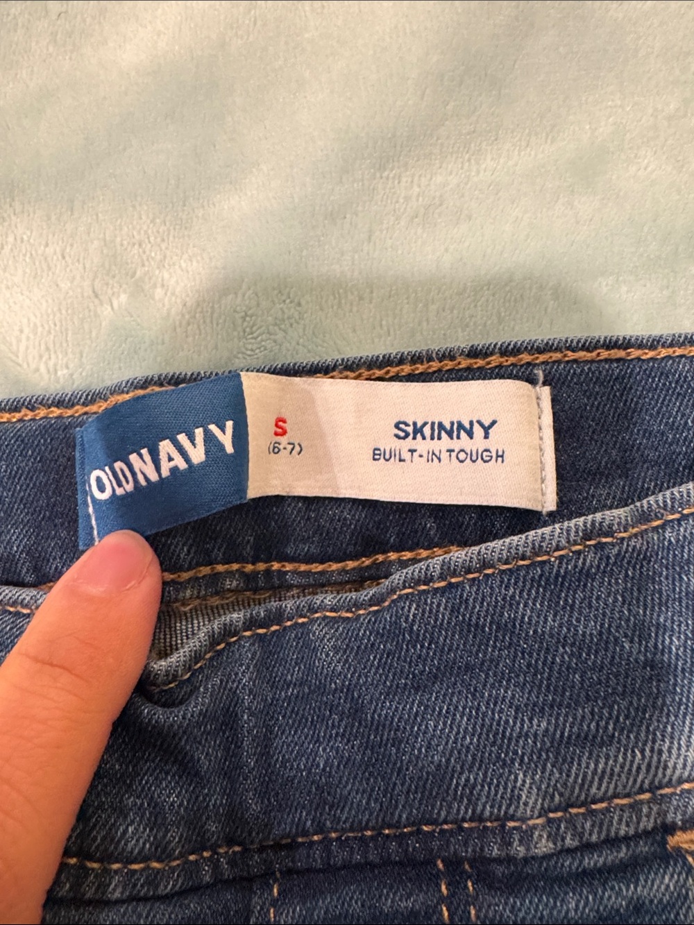 Boys Dark Blue Stretch Denim Jeans - Picture 2 of 3